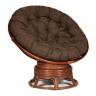 Кресло-качалка Папасан/Papasan (W 23/01 B) /с подушкой/ 115х78х104см, пекан орех, ткань коричневый, 3м7-147 Pecan (орех) Кресло-качалка Папасан/Papasan (W 23/01 B) /с подушкой/ 115х78х104см, пекан орех, ткань коричневый, 3м7-147 Pecan (орех)
