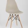 Стул Eames Style DSW бежевый (разборный каркас)