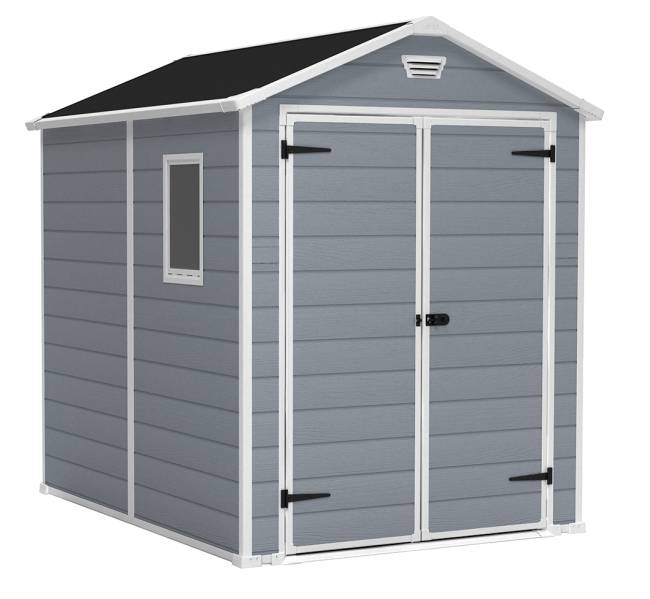 Сарай "Манор 6x8DD" (размеры 177х230 см), серый