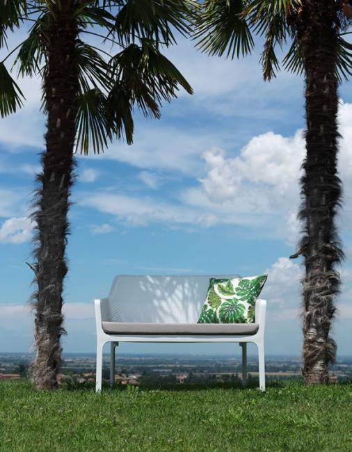 Подушка для дивана Net Bench серый Sunbrella 535х1055х70 мм