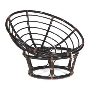 Кресло Папасан/Papasan (23/01 W) /без подушки/ 115х101х104см, античный черно-коричневый темно-коричневый Кресло Папасан/Papasan (23/01 W) /без подушки/ 115х101х104см, античный черно-коричневый темно-коричневый