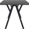Стол пластиковый Max Table 180 черный 1800х900х740 мм Стол пластиковый Max Table 180 черный 1800х900х740 мм