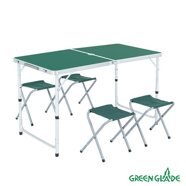 Набор мебели для пикника Green Glade M790-3 (зелёный) Набор мебели для пикника Green Glade M790-3 (зелёный)