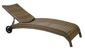 Шезлонг Wicker 11758 капучино