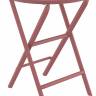 Стол пластиковый складной Helen Folding Table Ø60 марсала Ø600х740 мм Стол пластиковый складной Helen Folding Table Ø60 марсала Ø600х740 мм
