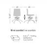 Стул офисный пластиковый Kanvas T5R 650х650х760-870 мм